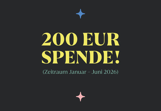 Aufschlüsselung Spende Halbjahr 1/2026